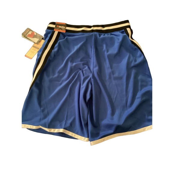 NWT Boys Size Medium And1 Sideline Short Blue & Black.; Width 15 3/4” Length 21” - Picture 4 of 5